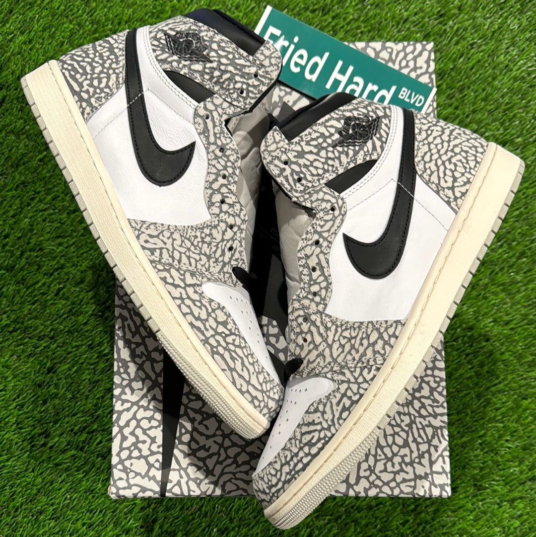 Air Jordan 1 Retro High OG 'White Cement'