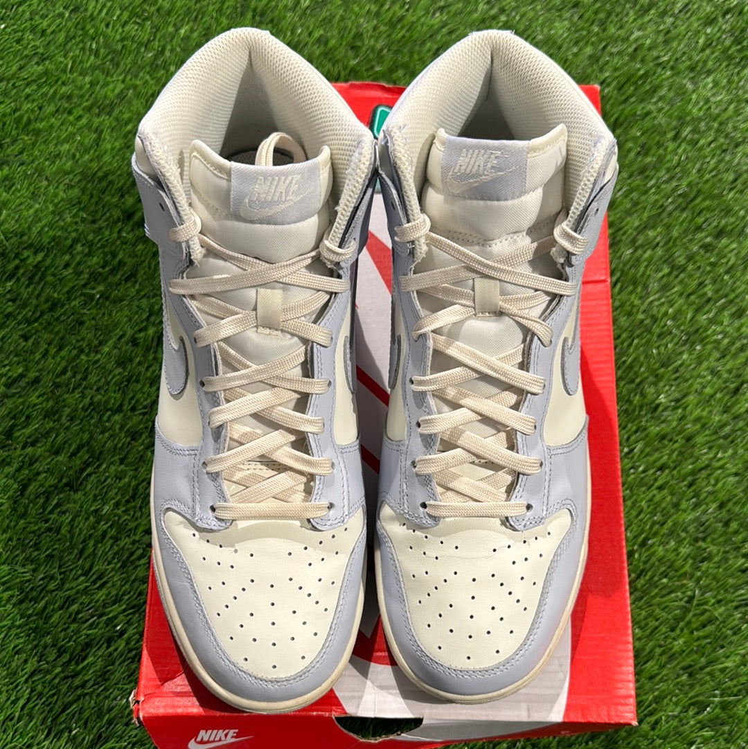 Wmns Dunk High 'Football Grey' 8.5M/10W