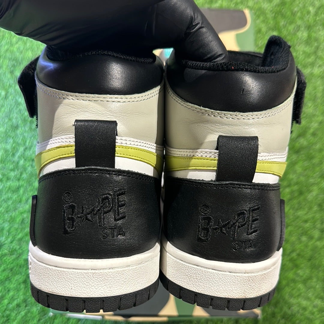 Bape Block Sta High 'Black Lime' SIZE 10M/11.5W