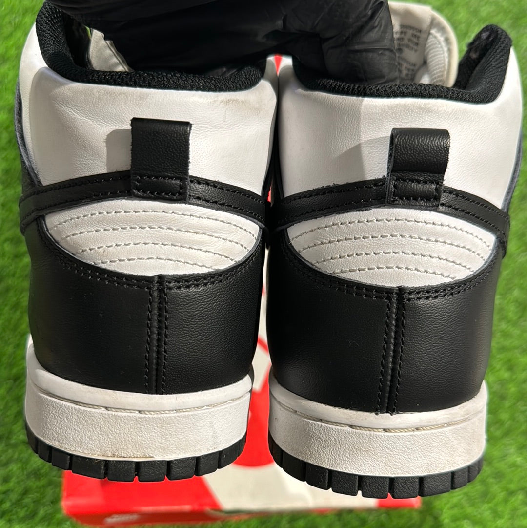 Dunk High 'Black White'