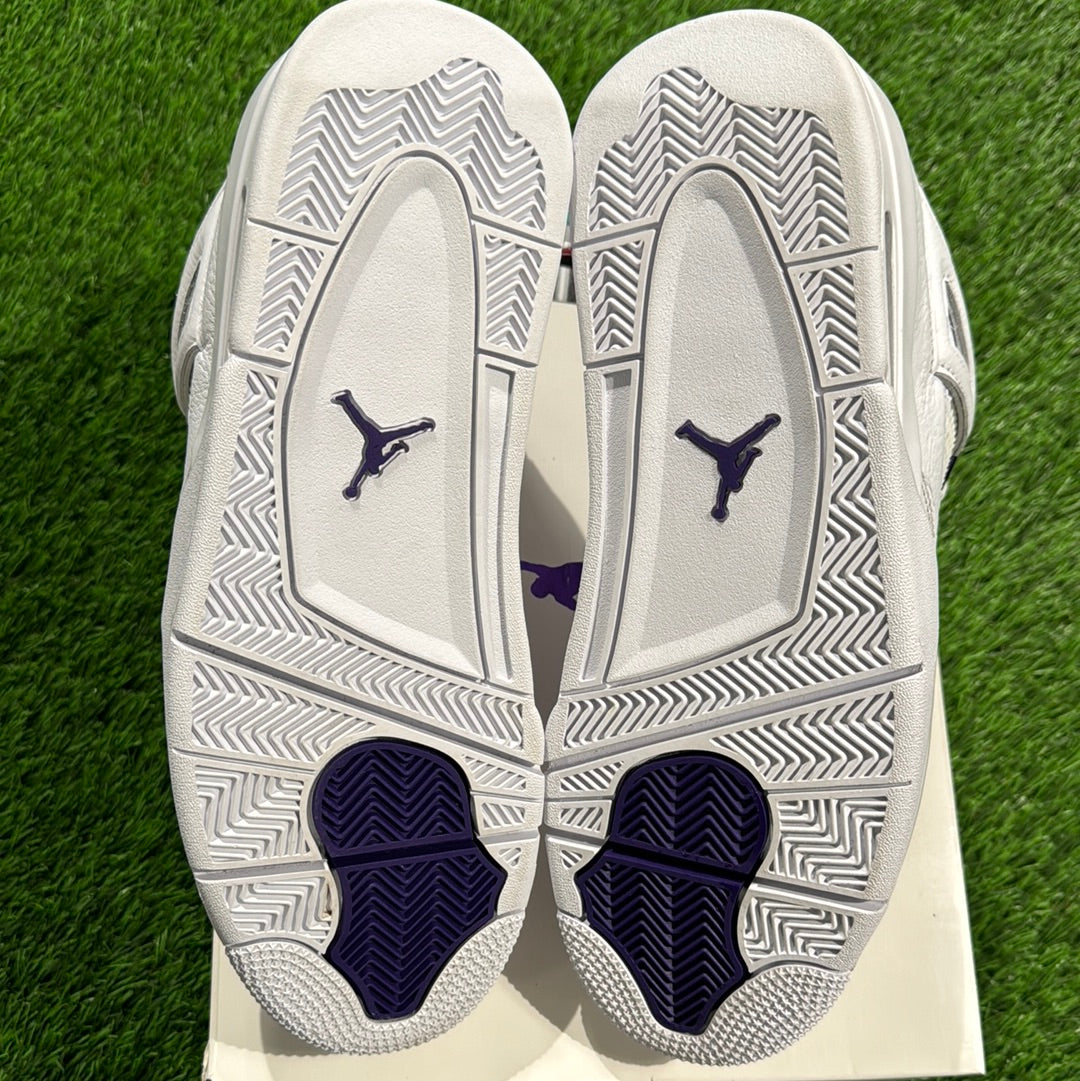 Air Jordan 4 Retro 'Purple Metallic'