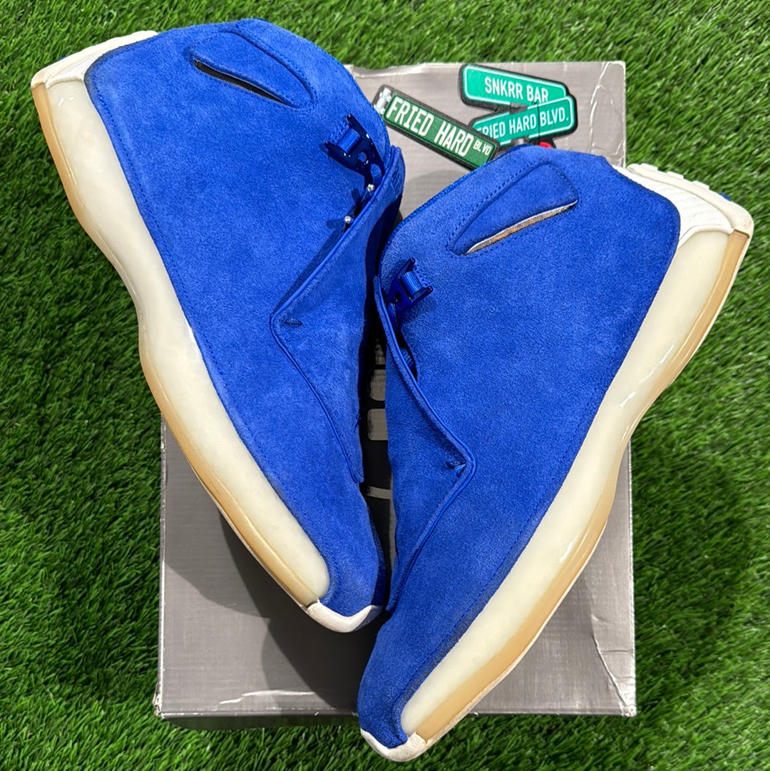 Air Jordan 18 Retro 'Blue Suede'