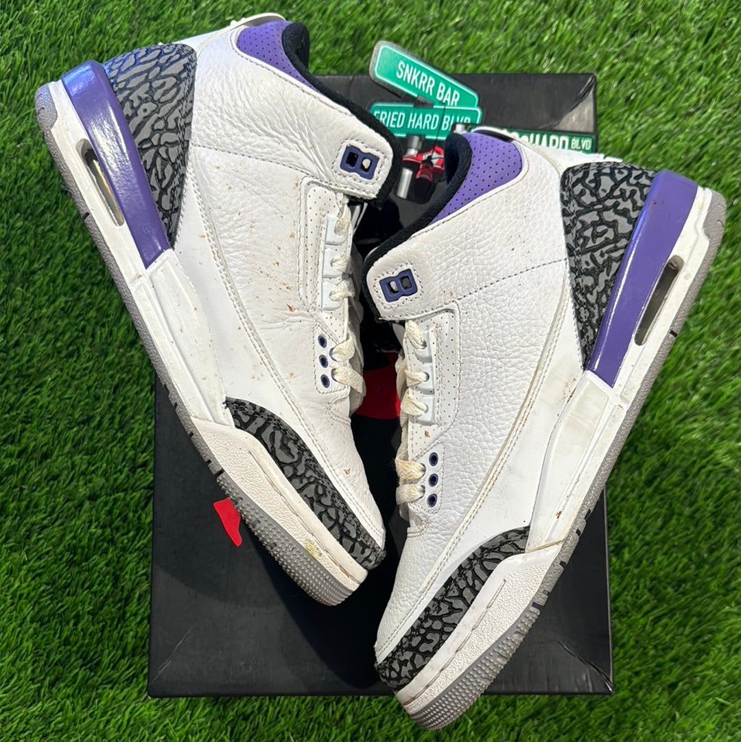 Air Jordan 3 Retro GS 'Dark Iris'