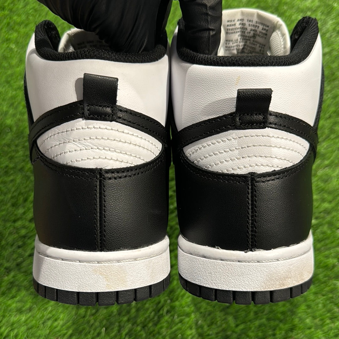 Dunk High 'Black White'