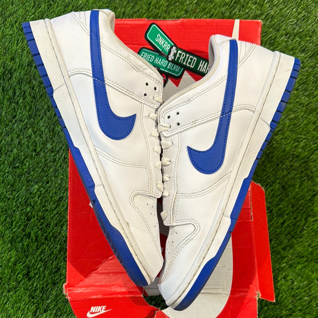 Dunk Low 'White Hyper Royal'