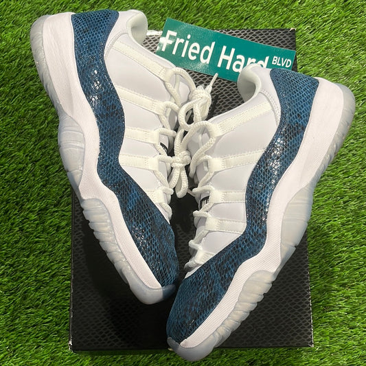 Air Jordan 11 Retro Low 'Navy Snakeskin' 2019