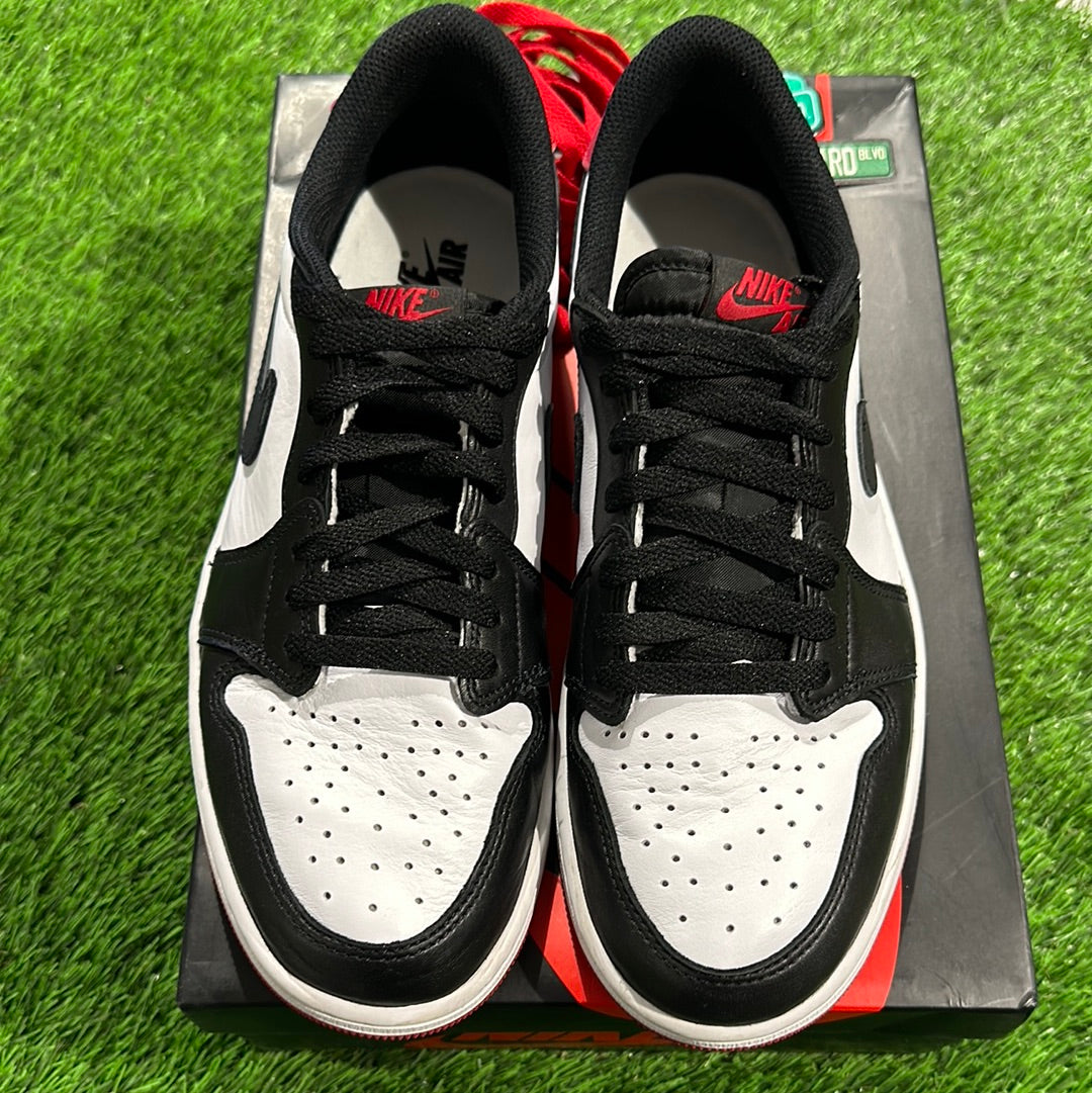 Air Jordan 1 Retro Low OG 'Black Toe'