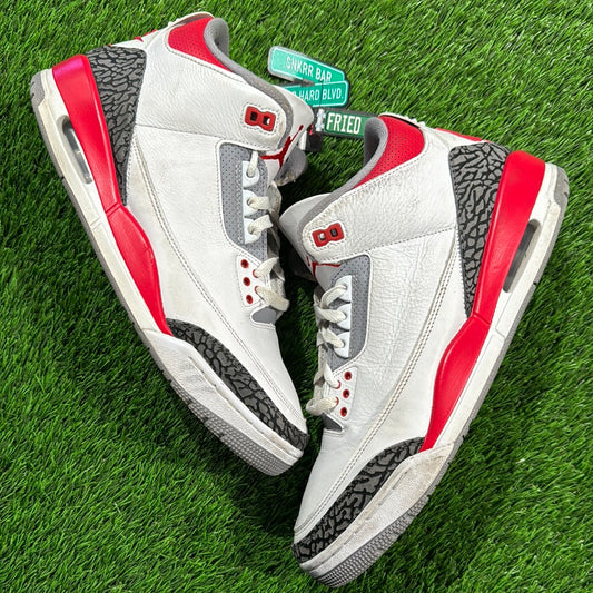 Air Jordan 3 Retro 'Fire Red' 2022
