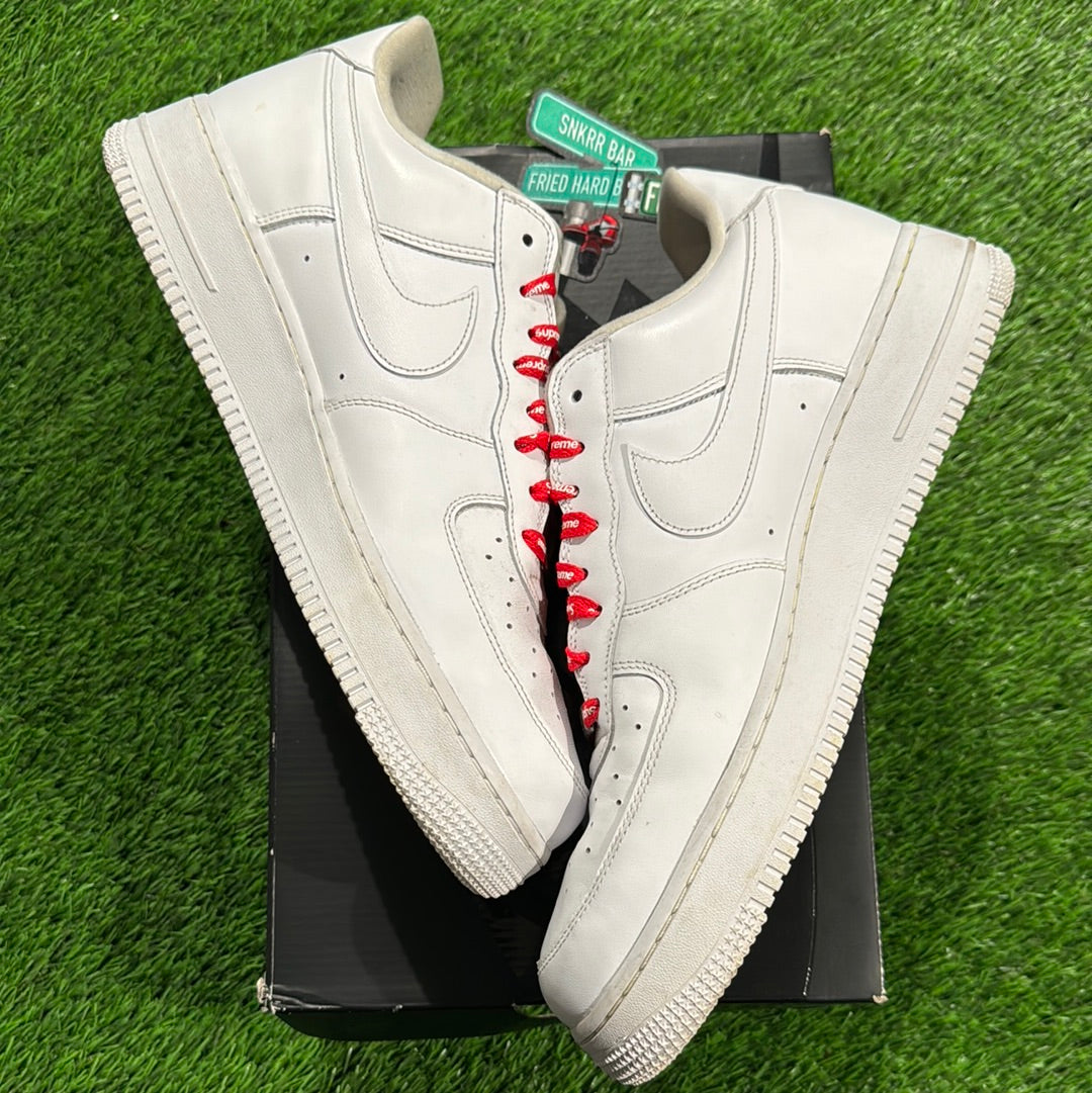Supreme x Air Force 1 Low 'Box Logo - White'