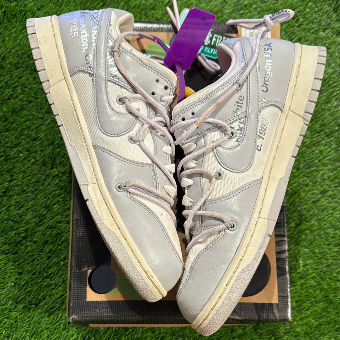 Off-White x Dunk Low 'Lot 03 of 50'