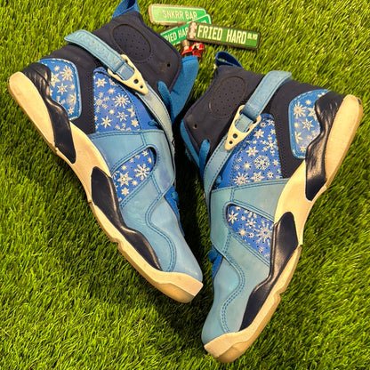 Air Jordan 8 Retro GS 'Snowflake' 7Y/8.5W