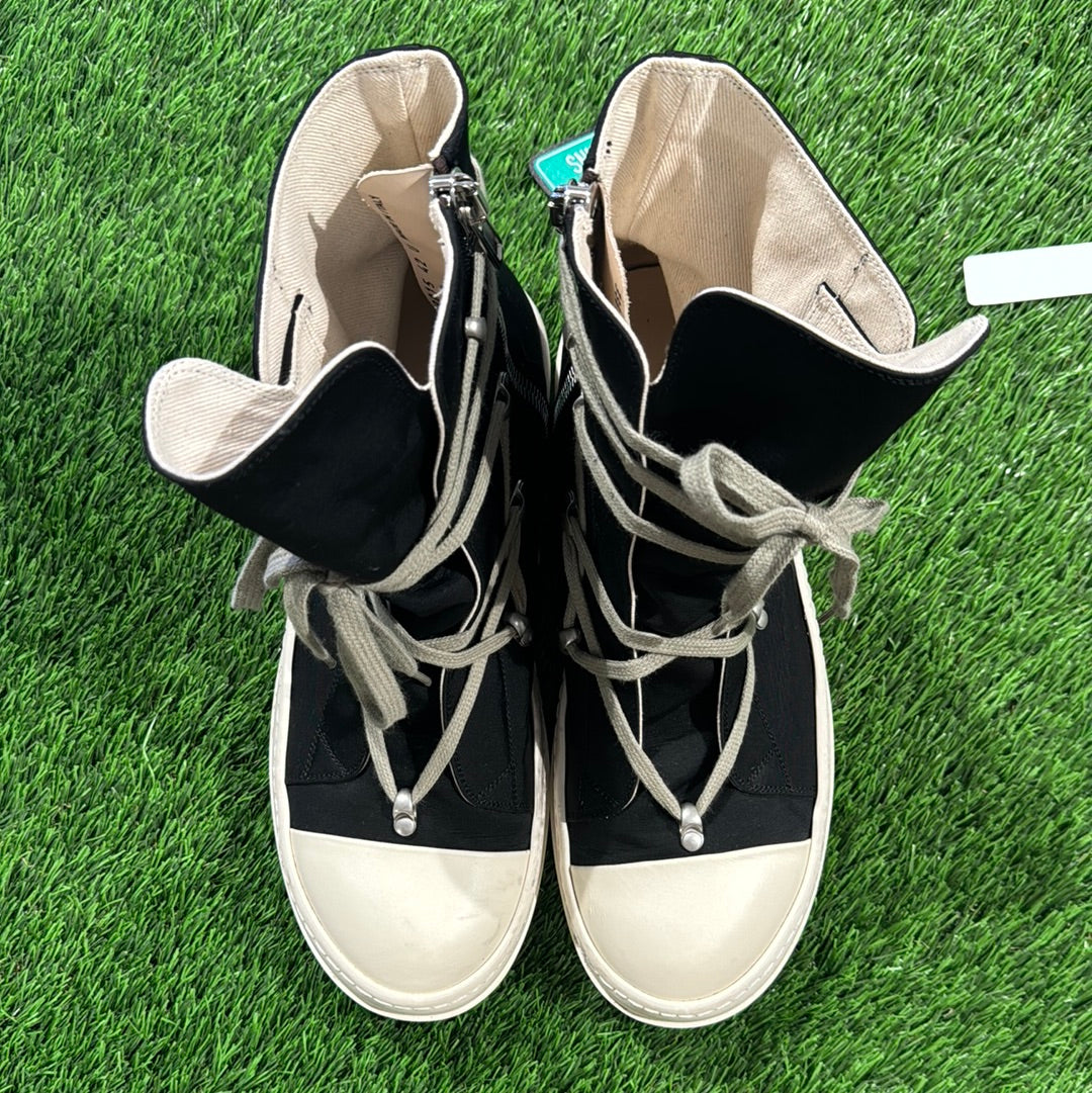 Rick Owens Lido DRKSHDW Hexa High 'Black Milk'