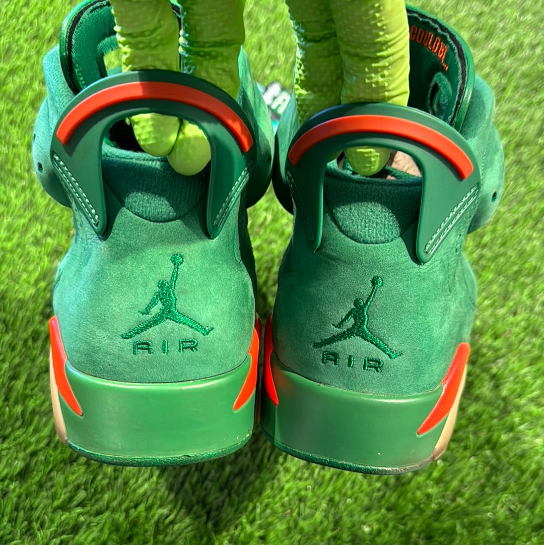 Air Jordan 6 Retro NRG 'Green Suede Gatorade'