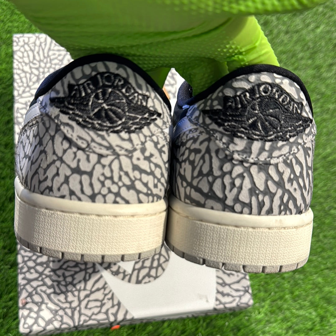 Air Jordan 1 Retro Low OG 'Black Cement'