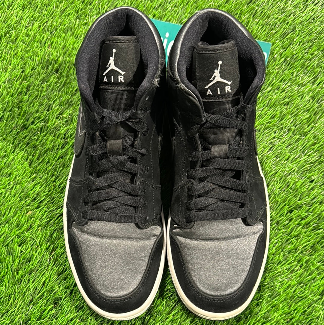 Air Jordan 1 Mid SE Nylon 'Black Grey'