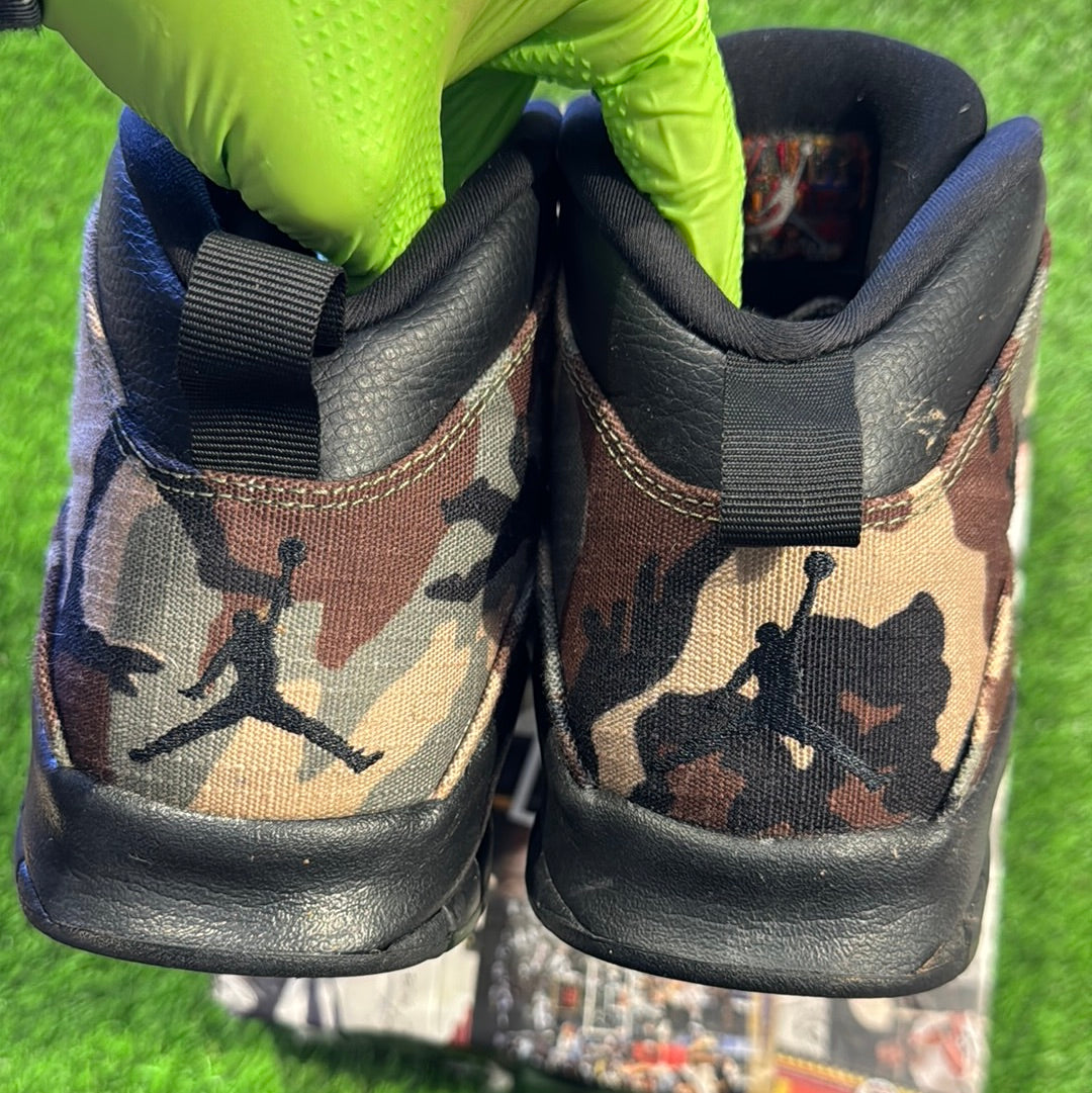 Air Jordan 10 Retro 'Woodland Camo'