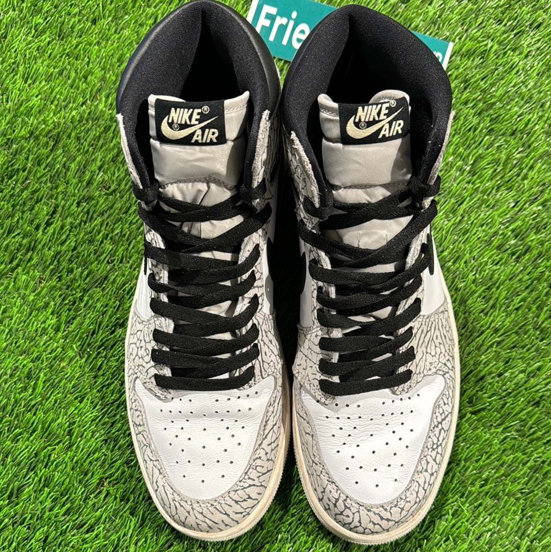Air Jordan 1 Retro High OG 'White Cement'