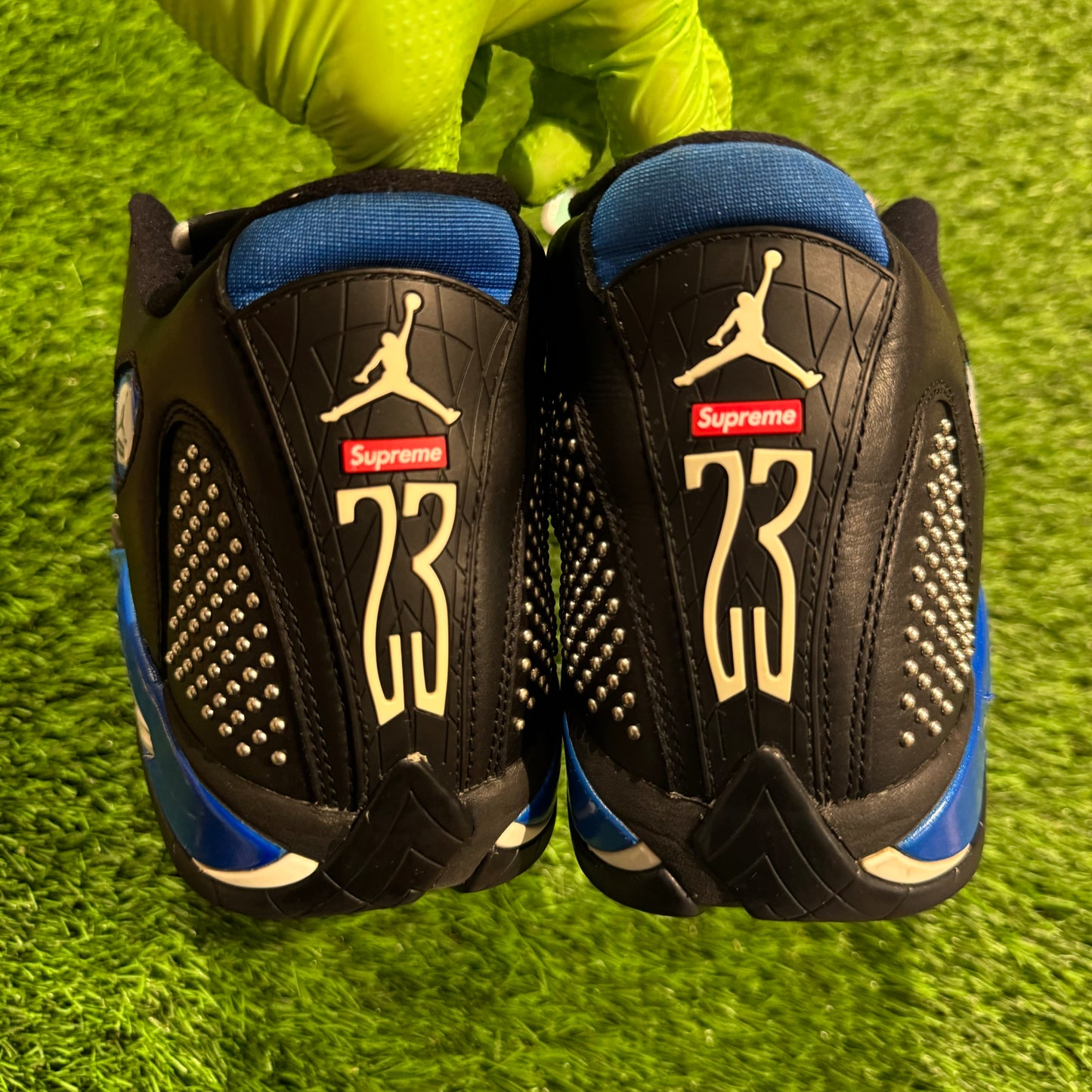 Supreme x Air Jordan 14 Retro 'Black Varsity Royal'
