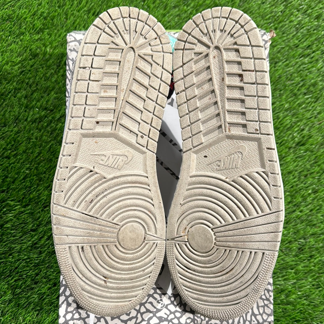 Air Jordan 1 Retro Low OG 'Black Cement'