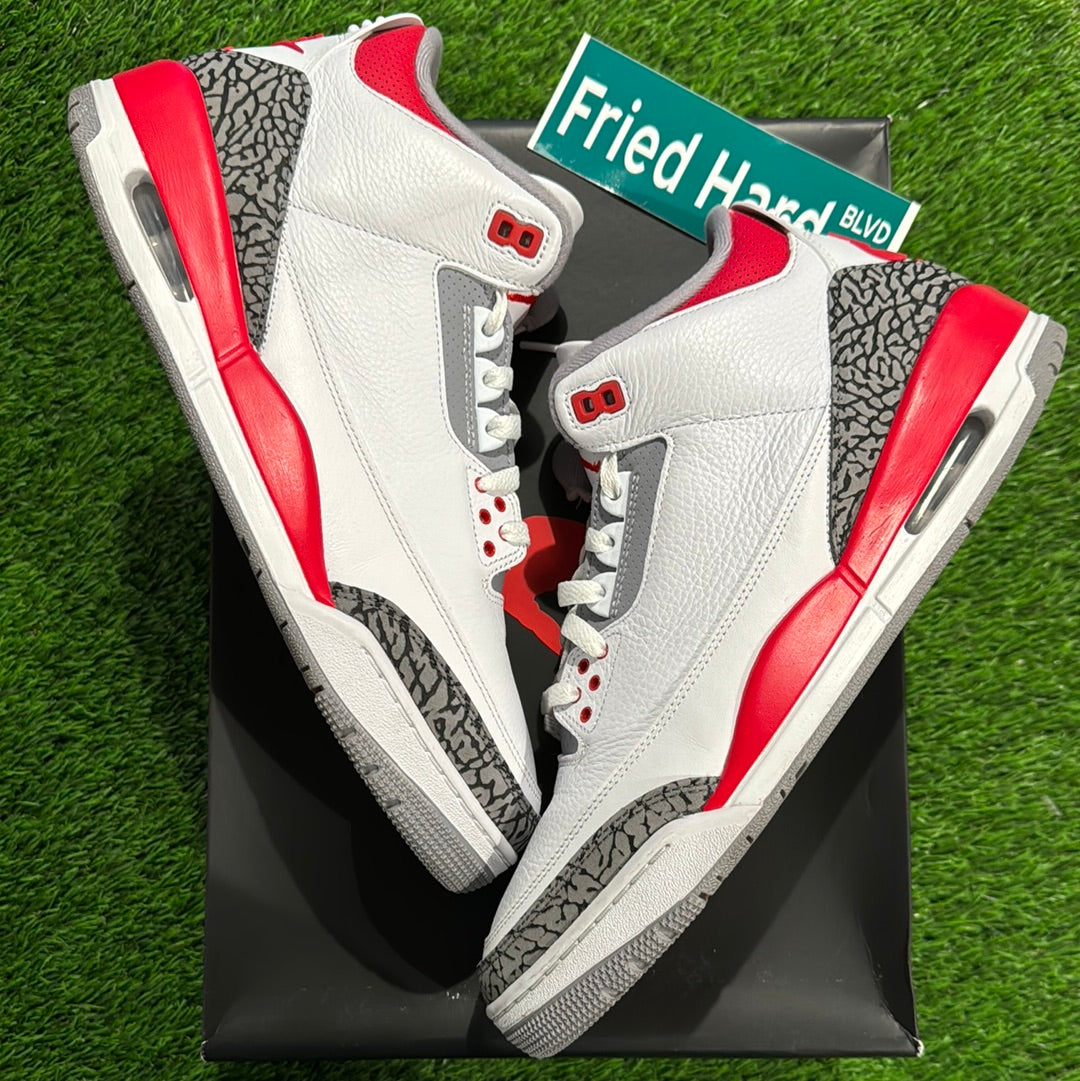 Air Jordan 3 Retro 'Fire Red' 2022