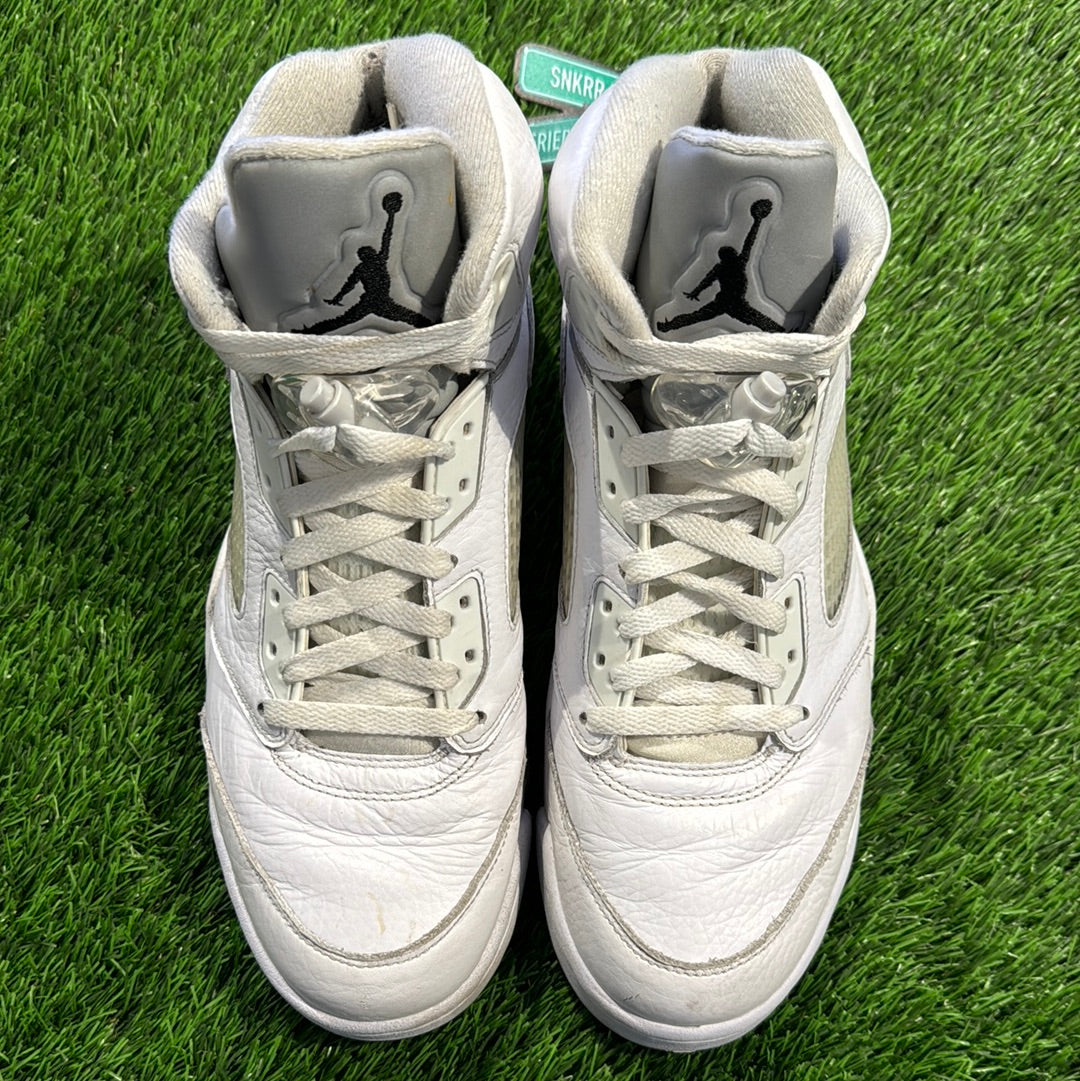 Air Jordan 5 Retro 'Metallic White' 2015