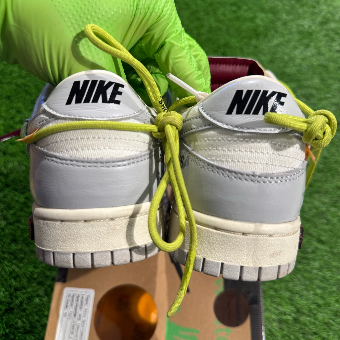 Off-White x Dunk Low 'Lot 08 of 50'