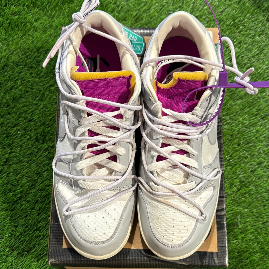 Off-White x Dunk Low 'Lot 03 of 50'