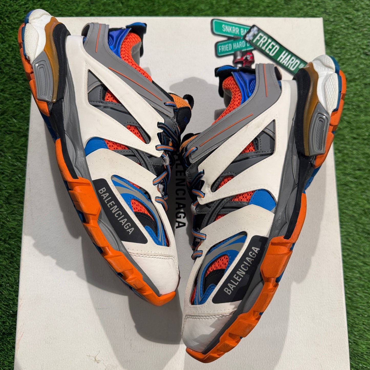 Balenciaga Track Sneaker 'Orange Grey'