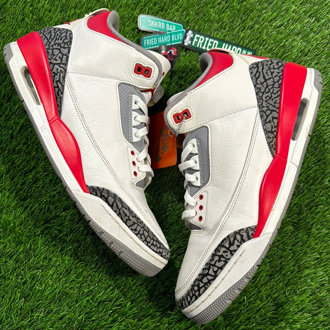 Air Jordan 3 Retro 'Fire Red' 2022