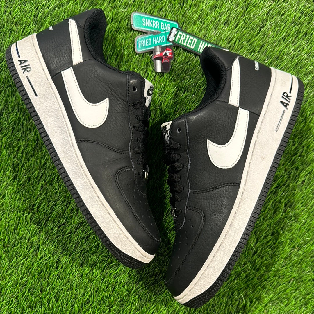 Supreme x Comme des Garçons SHIRT x Air Force 1 Low 'Black' 9.5M/11W