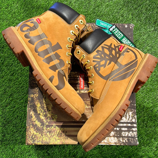Supreme x 6 Inch Premium Waterproof Boot 'Big Logo - Wheat'