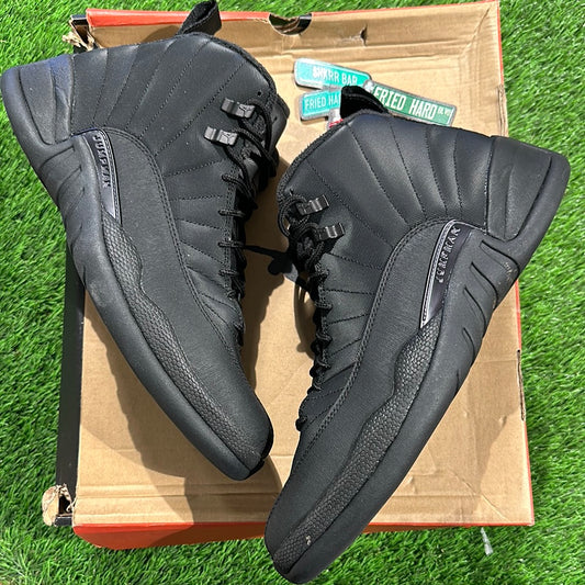 Air Jordan 12 Retro Winterized 'Triple Black'