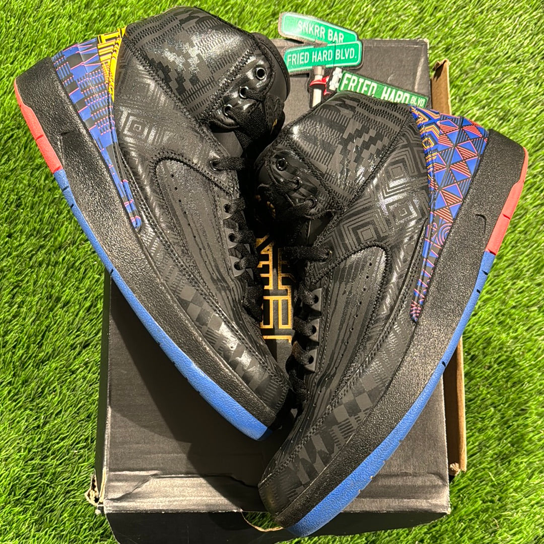 Air Jordan 2 Retro 'Black History Month' 2019 8.5M/10W