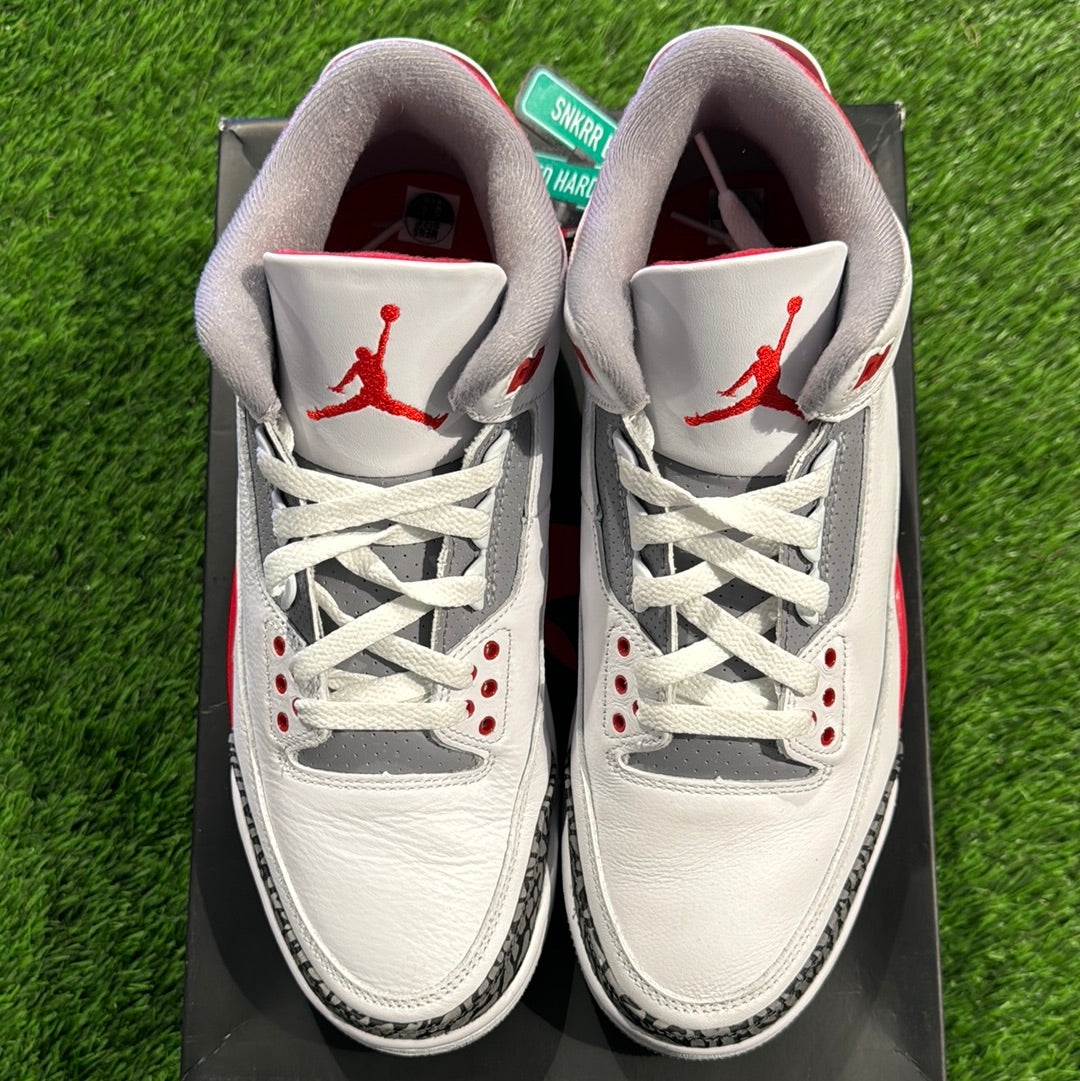 Air Jordan 3 Retro 'Fire Red' 2022