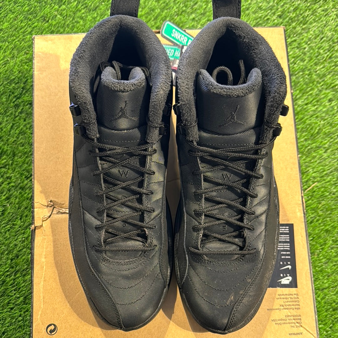 Air Jordan 12 Retro Winterized 'Triple Black'