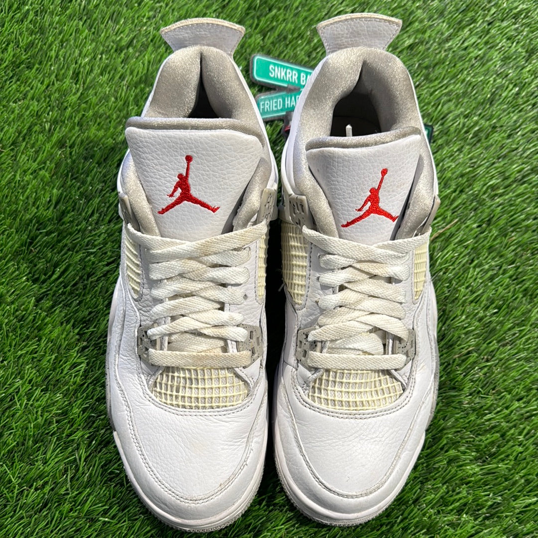 Air Jordan 4 Retro GS 'White Oreo'