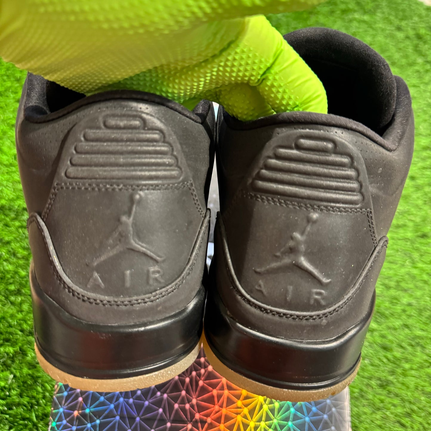 Air Jordan 3 5Lab3 'Reflective Black' 8M/9.5W