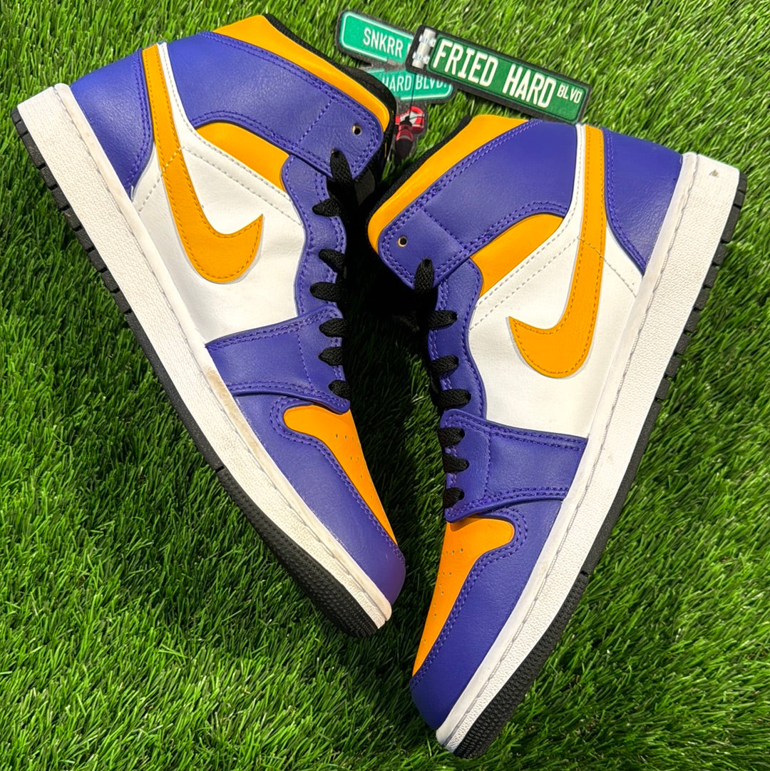Air Jordan 1 Mid 'Lakers'