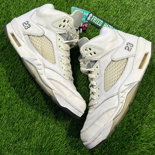 Air Jordan 5 Retro 'Metallic White' 2015
