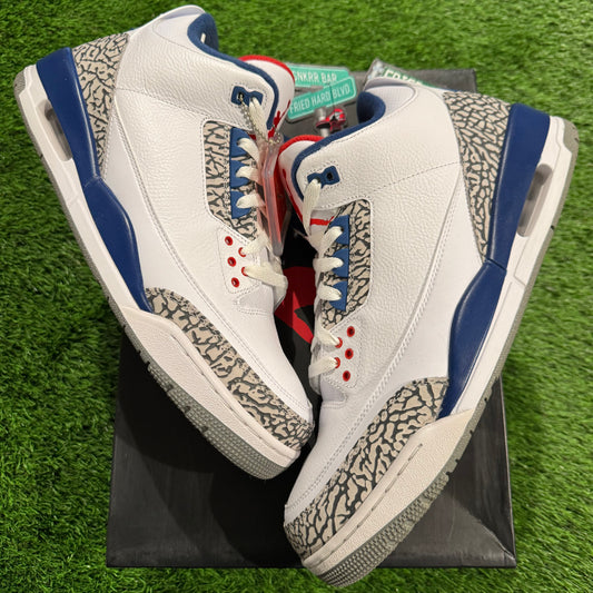 Air Jordan 3 Retro OG 'True Blue' 2016