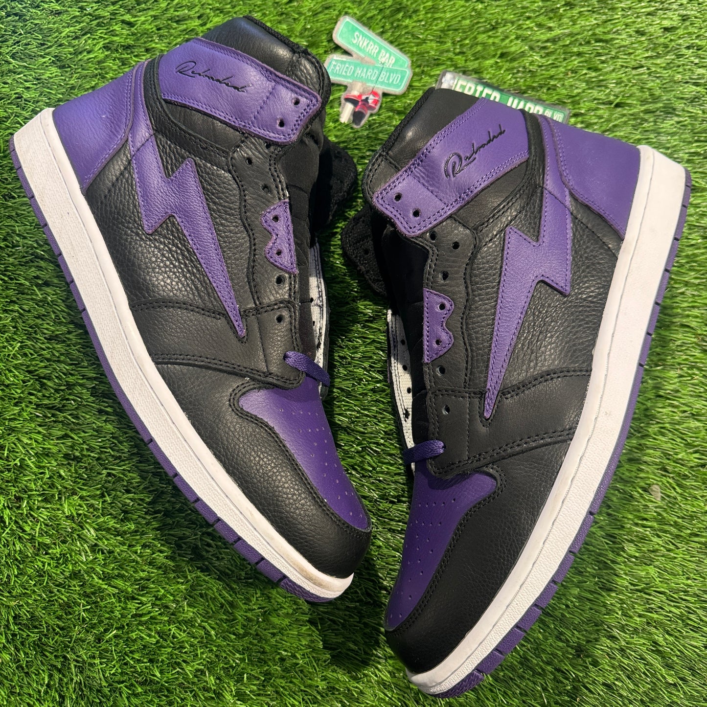 Air Kiy 'Purple Black White'