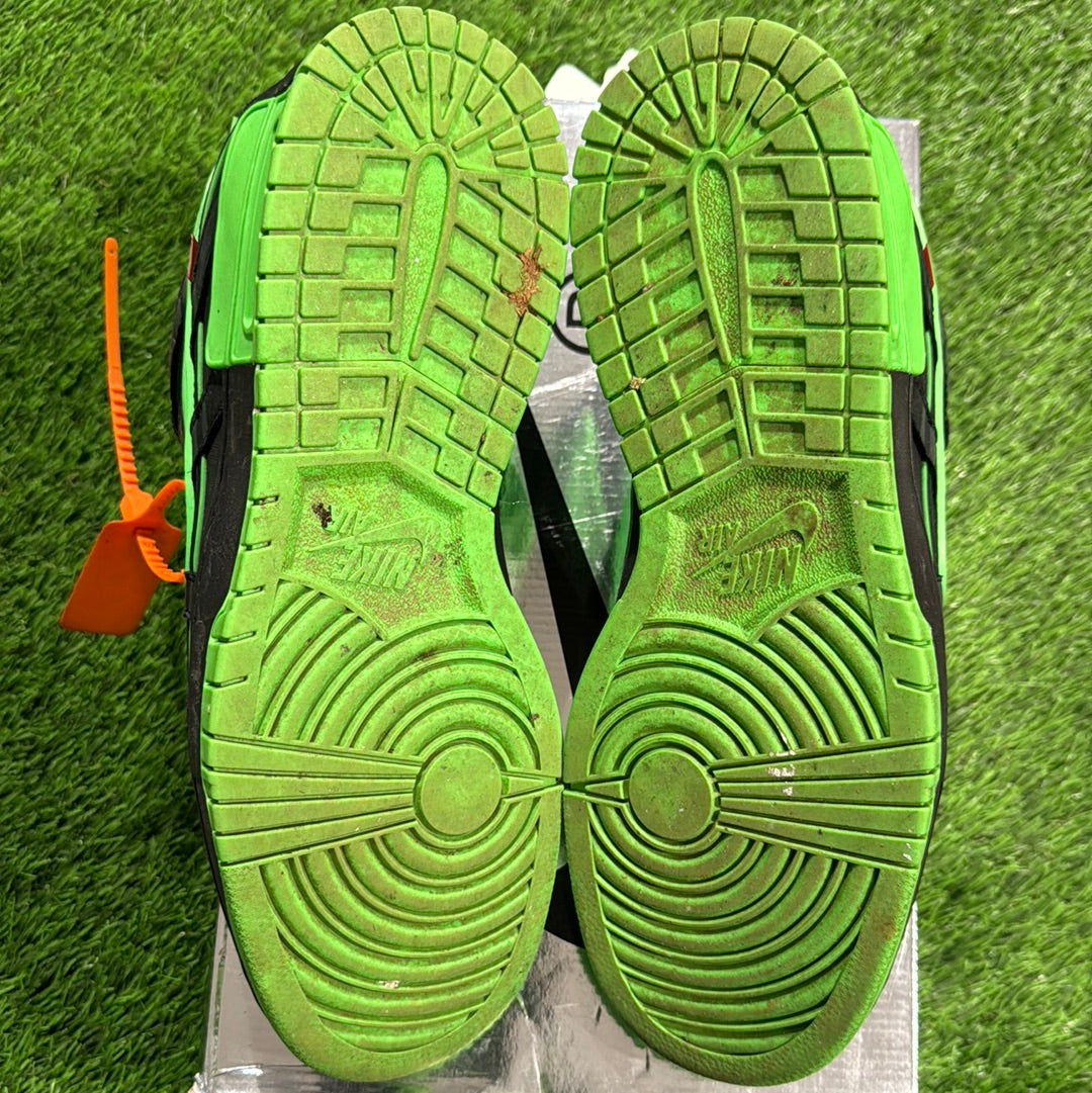 Off-White x Air Rubber Dunk 'Green Strike'