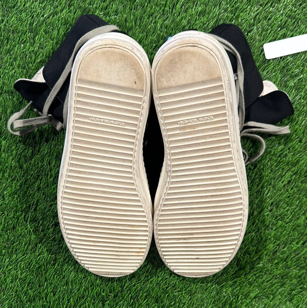Rick Owens Lido DRKSHDW Hexa High 'Black Milk'