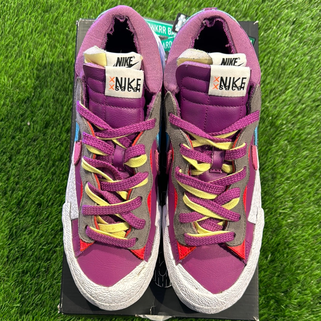 KAWS x sacai x Blazer Low 'Purple Dusk'