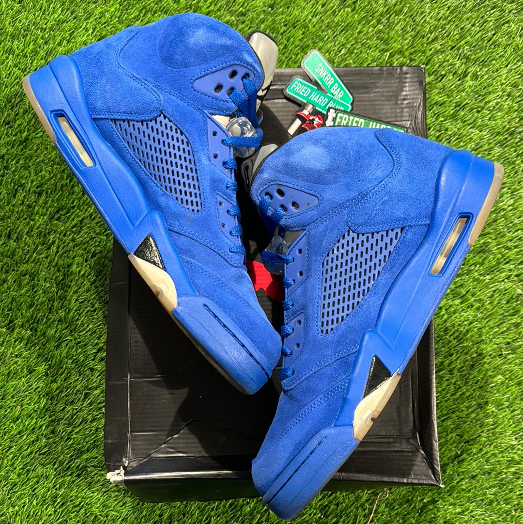 Air Jordan 5 Retro 'Blue Suede'