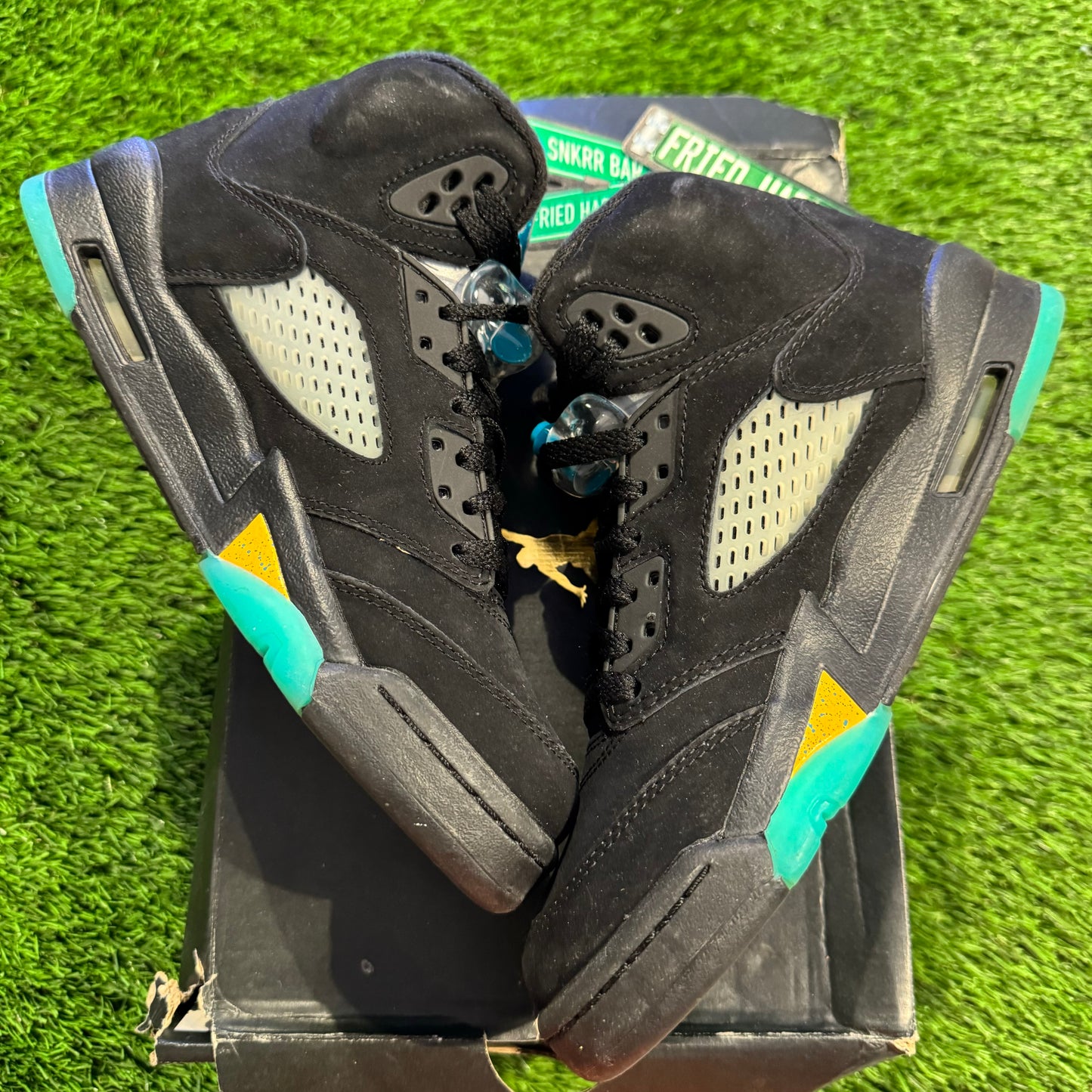 Air Jordan 5 Retro GS 'Aqua'