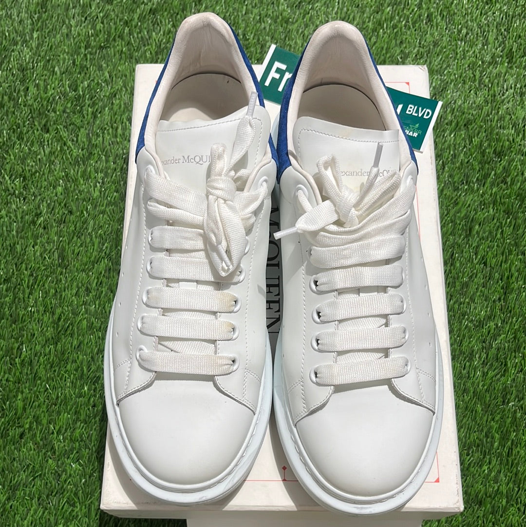 Alexander McQueen Oversized Sneaker 'White Paris Blue'