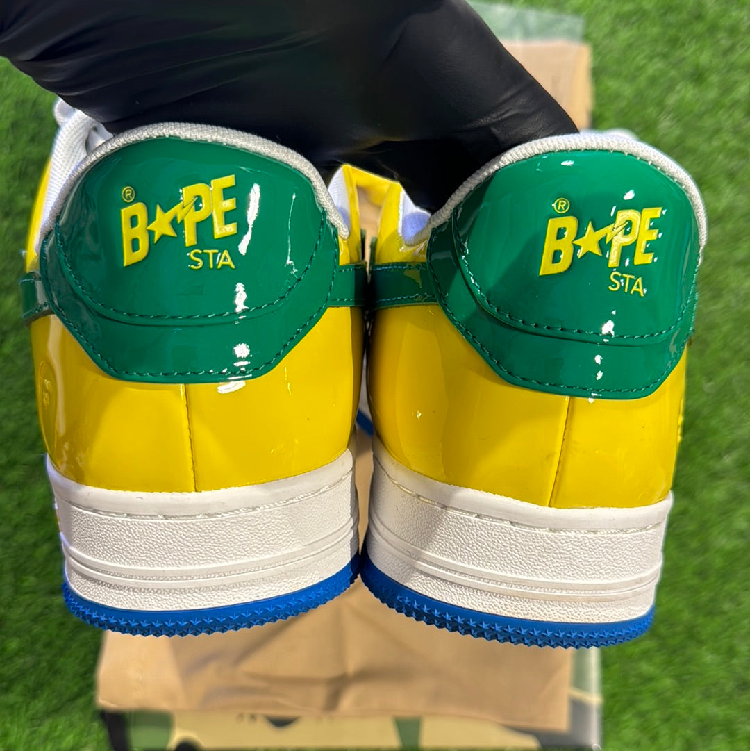 Bapesta FS-001 Low 'Yellow Blue Green'