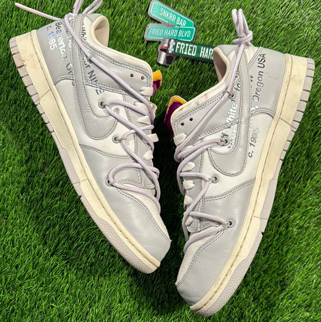 Off-White x Dunk Low 'Lot 03 of 50'