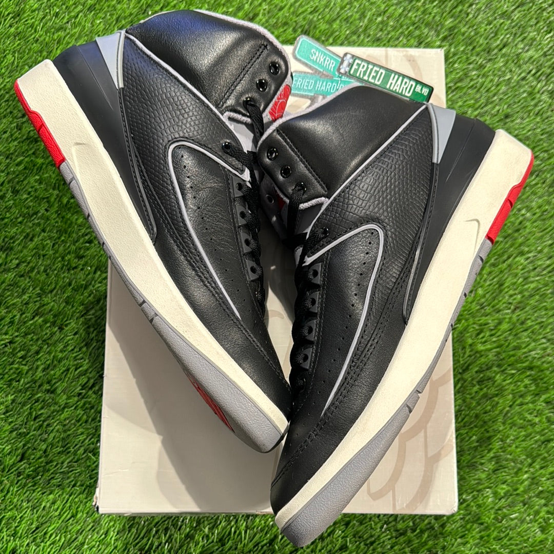 Air Jordan 2 Retro 'Black Cement'